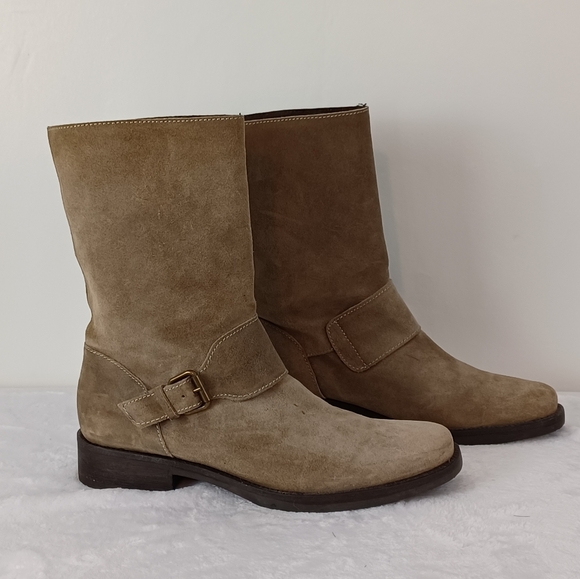 J. Crew Dixon Distressed Suede Boots - Picture 3 of 8